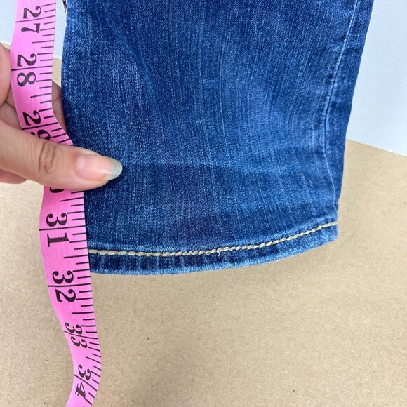 Silver Jeans Co Suki 17" Bootcut Denim Jeans Womens W27/L33 Blue - Picture 8 of 10